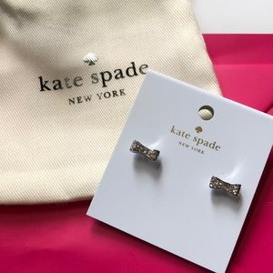 Kate Spade bow earrings